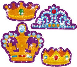 Small Dots Crown Stickers